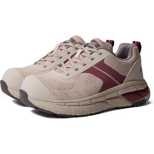 Carolina Size 8M Rose Purple Align Work Shoes Lace Up Composite Toe D10-6